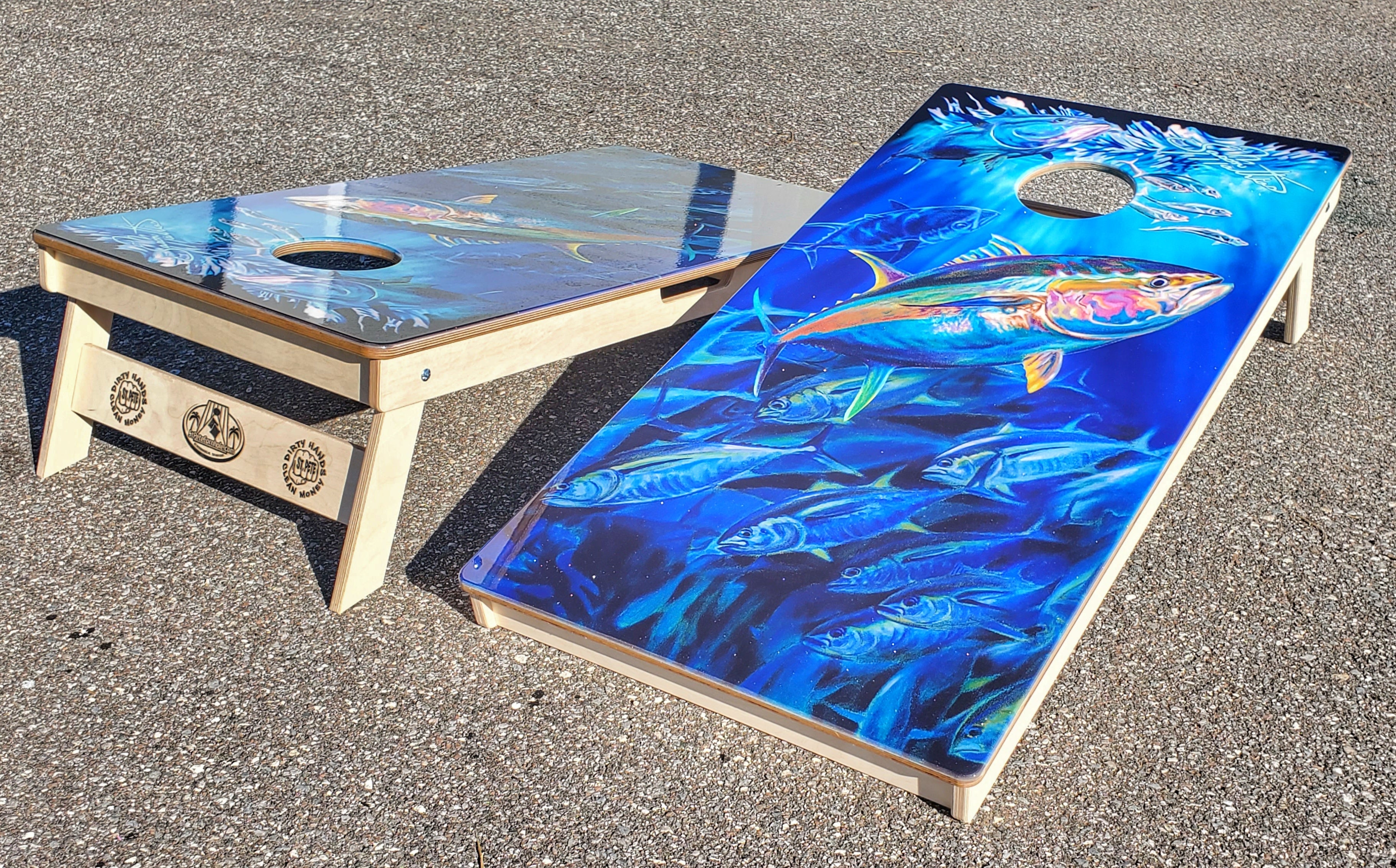 Cornhole Boards - Professional Tournament Boards – Dirty Bags Cornhole