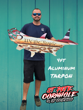 Load image into Gallery viewer, 4ft Aluminum TARPON We the people
